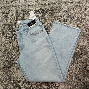 Abercrombie Curve Love Low Rise Baggy Jeans 4S/27S